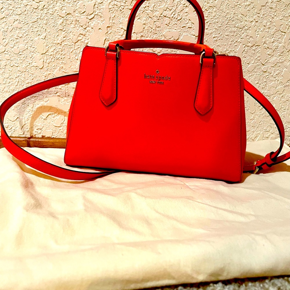 Orange Kate Spade bag